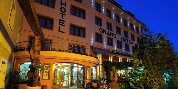 Nádherný Hotel Grand MATEJ**** v Banskej Štiavnici