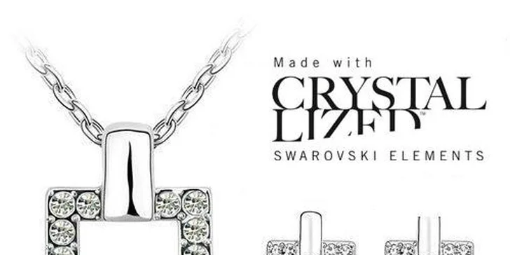 Set šperkov s krištálikmi Swarovski elements