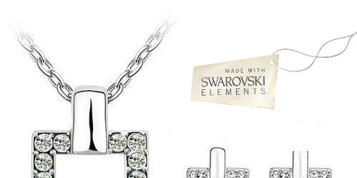Set šperkov s krištálikmi Swarovski elements