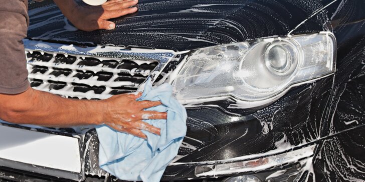 Ručné umytie vozidla s možnosťou voskovania nano voskom