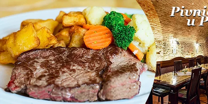 5 druhov hovädzích RUMP steakov aj s prílohou