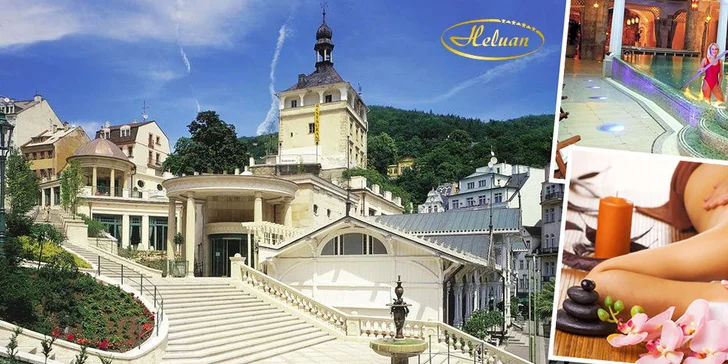 Relaxačný alebo wellness pobyt pre 2 osoby na 3-4 dni v Karlových Varoch, dieťa do 4 rokov zdarma