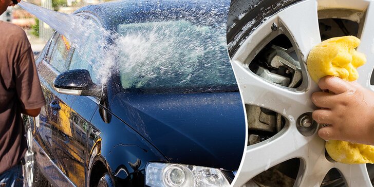 Ručné umytie vozidla s možnosťou voskovania nano voskom