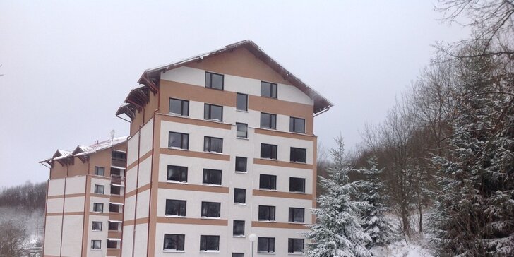 3-dňový pobyt so skipasmi v apartmánoch pri lyžiarskom stredisku SKI Krahule pre 2 až 4 osoby