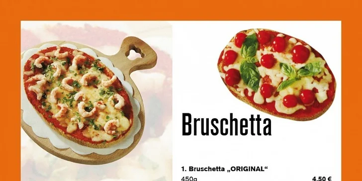 Originál talianska Bruschetta