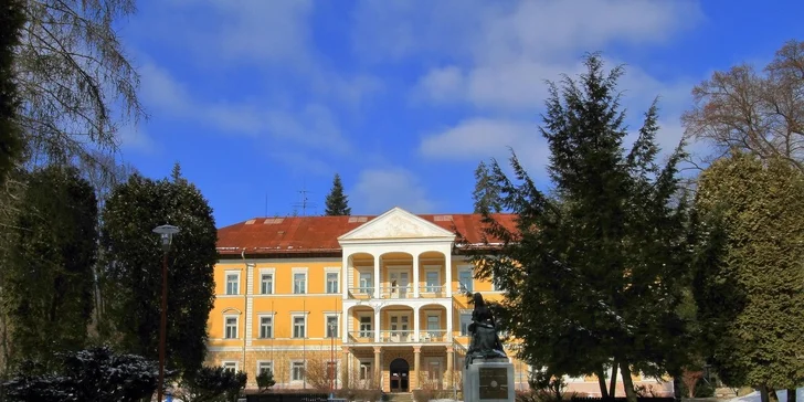 Romantický wellness pobyt v zasnežených Bardejovských Kúpeľoch