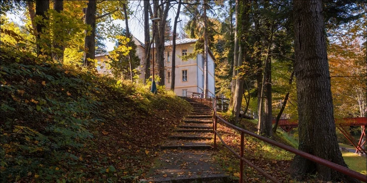 Romantický wellness pobyt v zasnežených Bardejovských Kúpeľoch