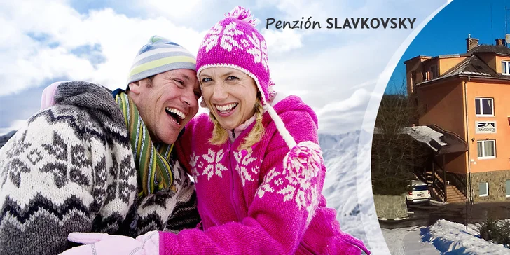 Pobyt na 3 dni pre 2 osoby pod Slavkovským štítom s polpenziou