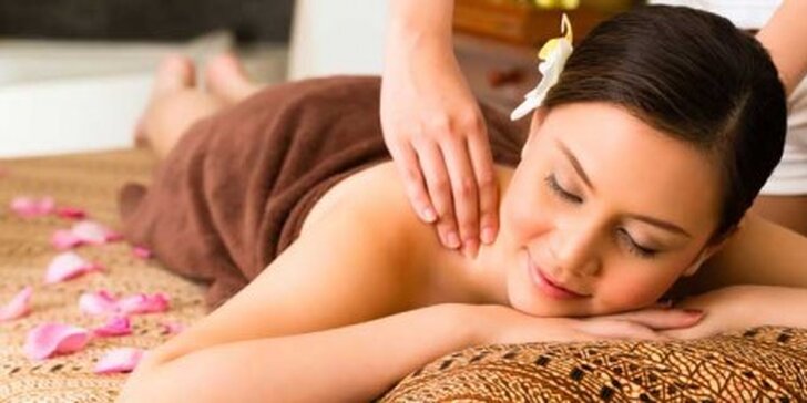 Kvalitná 110 minútová celotelová masáž, masáž lávovými kameňmi alebo hĺbkovorelaxačná masáž