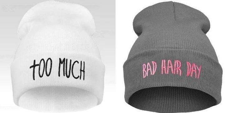 Moderné čiapky Beanies