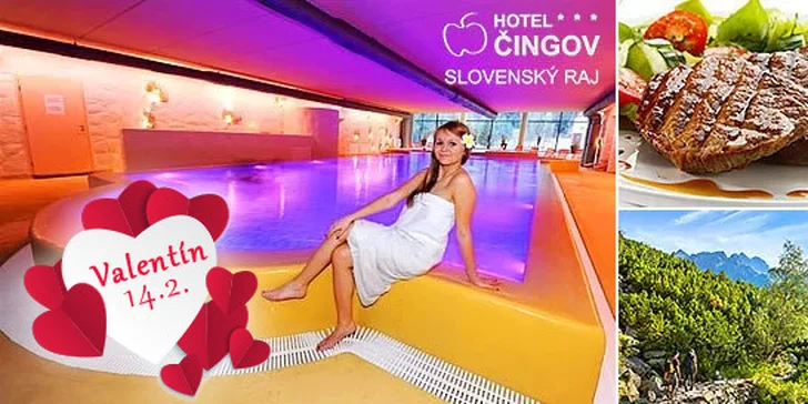 Pobyty v raji! Hotel ČINGOV***. Dieťa do 6 rokov s polpenziou zadarmo!