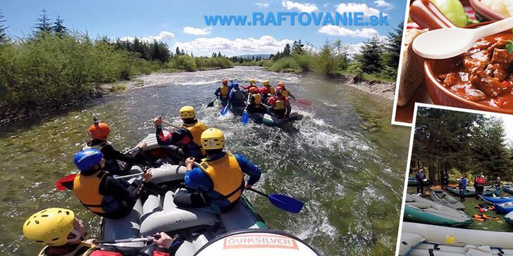 Nezabudnuteľný rafting v Nízkych Tatrách máj 2015