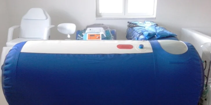 Hyperbarická komora s čistým 90% kyslíkom