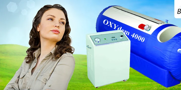 Hyperbarická komora s čistým 90% kyslíkom