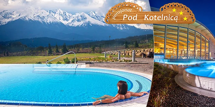 Wellness pobyt v poľských Tatrách so vstupmi do aquaparku