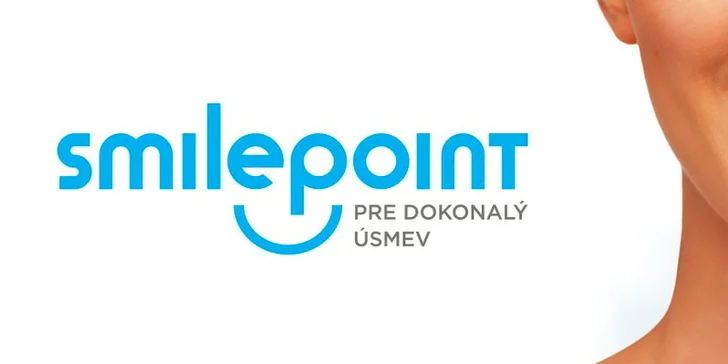 Certifikované bielenie zubov SMILEPOINT na prirodzenej báze