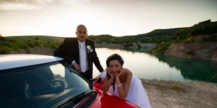 Štýlový Mini Cooper na Svadbu