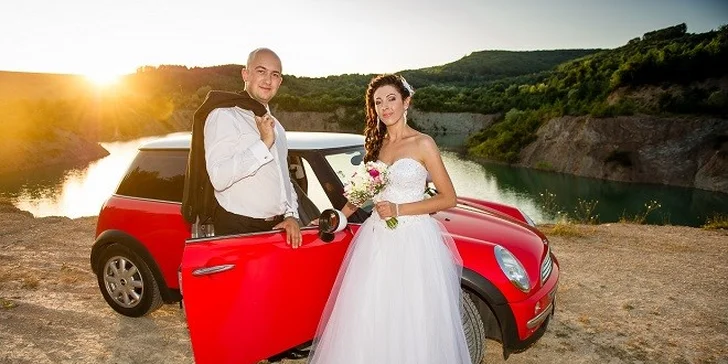 Štýlový Mini Cooper na Svadbu