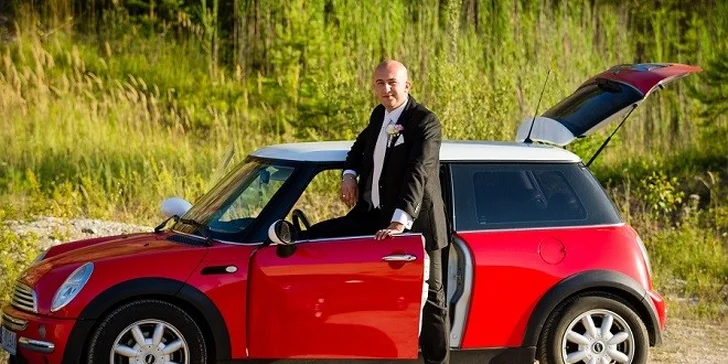 Štýlový Mini Cooper na Svadbu