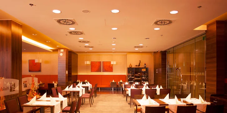 Luxusné valentínske menu v reštaurácii Holiday Inn