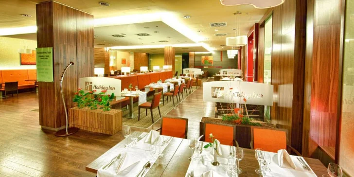 Luxusné valentínske menu v reštaurácii Holiday Inn