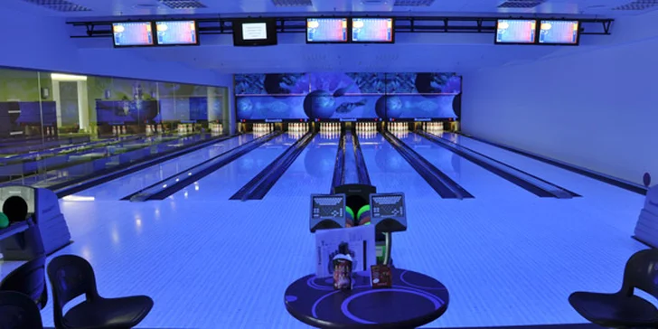 Hodinový prenájom bowlingovej dráhy