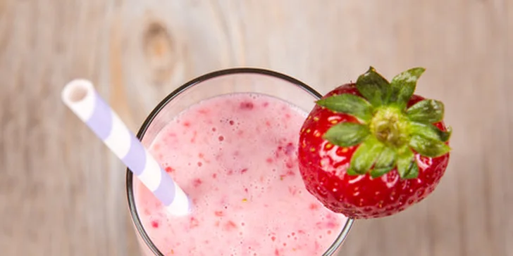 100 % FRESH drink alebo mliečny SMOOTHIE