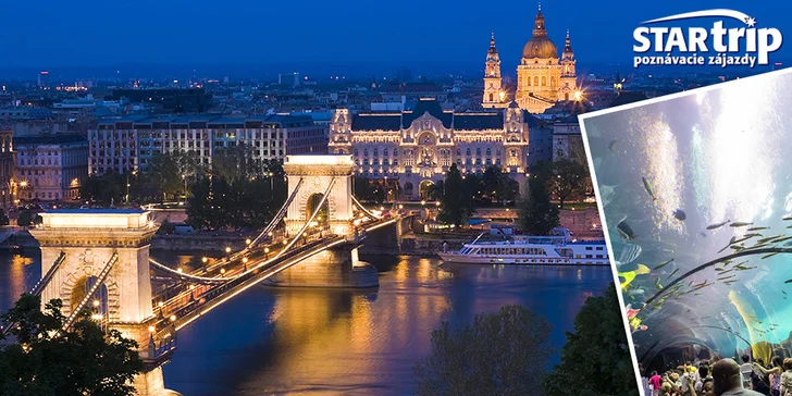Historická Budapešť s návštevou Tropicaria alebo ZOO