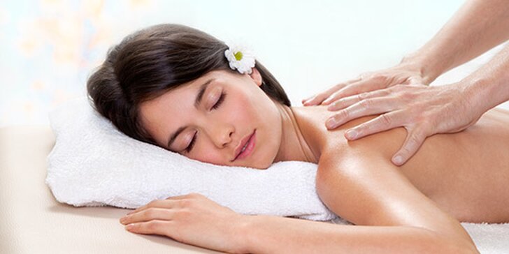 Uvoľňujúca klasická-relaxačná masáž chrbta + 15 minútová masáž podľa vlastného výberu