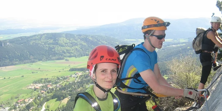 Kurz lezenia po zaistených cestách - ferratách -  Hohe Wand / Raxalpe
