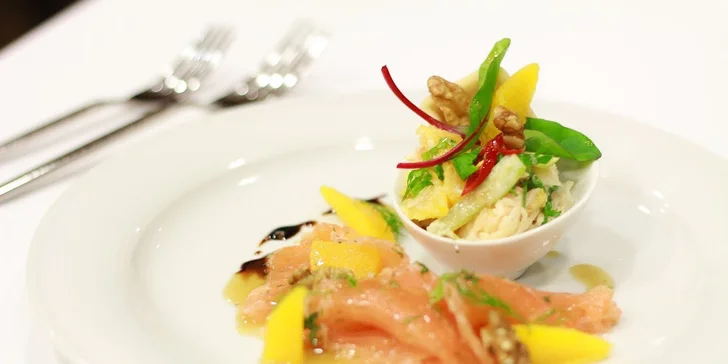 Luxusné valentínske menu v reštaurácii Holiday Inn