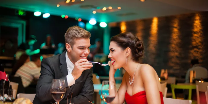 Luxusné valentínske menu v reštaurácii Holiday Inn