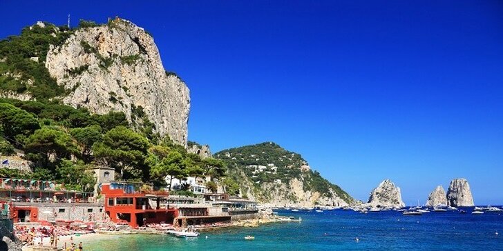 Jedinečný pobytovo - poznávací zájazd na Slnečnú Kampániu - Neapol, Vezuv, Pompeje, ostrov Capri a termálny ostrov Ischia!