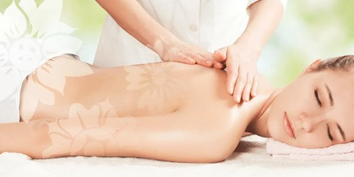 Bankovanie alebo relaxačná klasická 30 minútová masáž chrbta