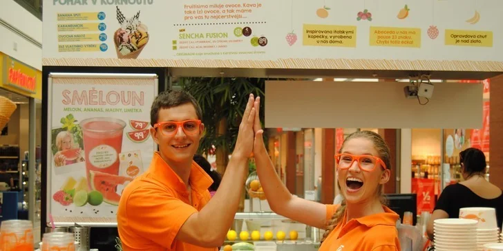 Dva drinky Fruitisimo plné lásky