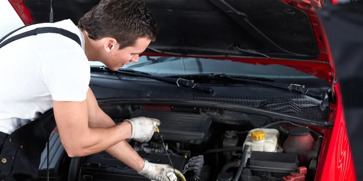 Výmena oleja spojená s diagnostikou motora - samotný olej už v cene!