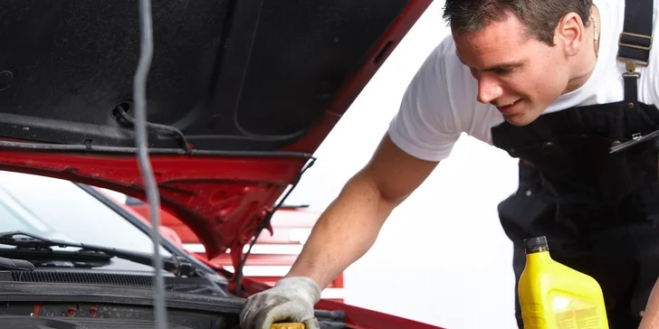 Výmena oleja spojená s diagnostikou motora - samotný olej už v cene!