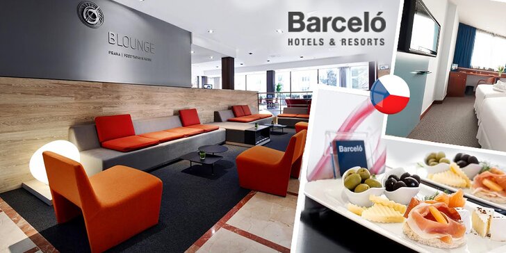 Pobyt pre 2 osoby v Hoteli Barceló Praha**** + dieťa do 11,99 rokov zadarmo