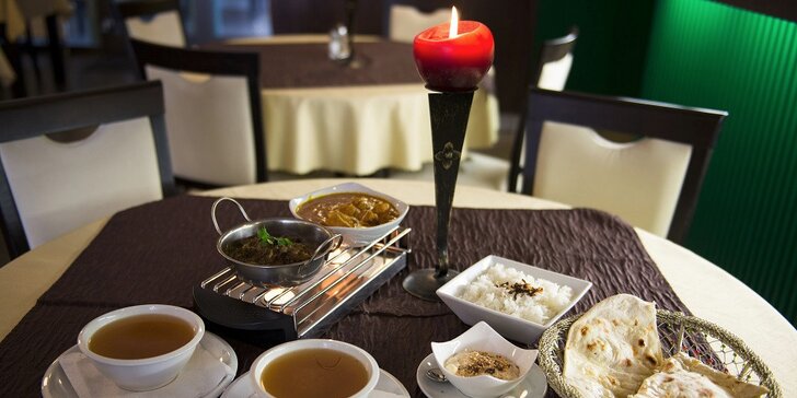 Indické exotické 3-chodové menu pre dvoch v reštaurácii Maharadža. Pre Ružinov extra zľava!