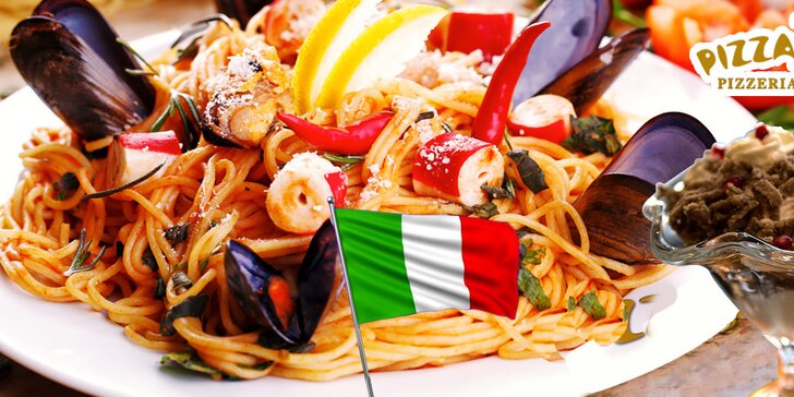 Výborné cestoviny podľa originálnej talianskej receptúry a dezert z gaštanového pyré pre dvoch