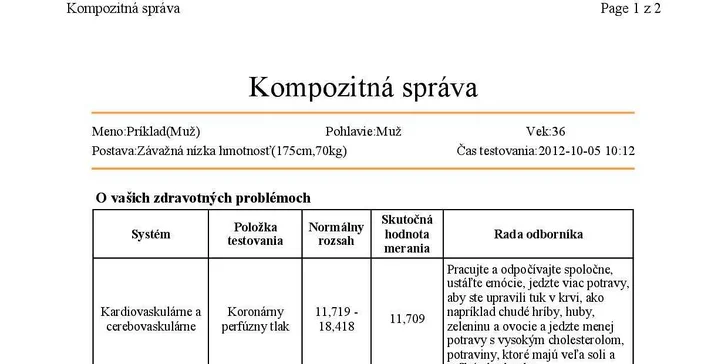 Zistite ako na tom ste so zdravotným stavom a my vám pomôžeme k jeho zmene