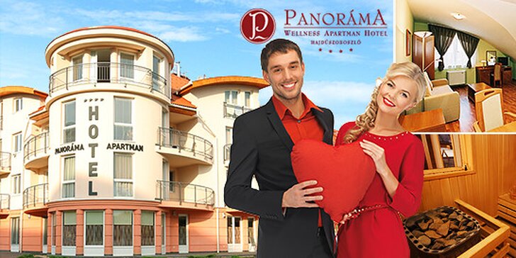 Relax pobyt pre dvoch s dieťaťom do 4 rokov zadarmo v Panoráma Wellness Apartman Hotel****