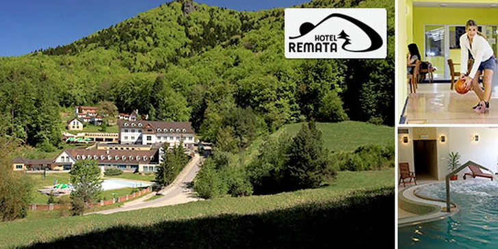 Wellness pobyt v Hoteli Remata*** s all inclusive večerou