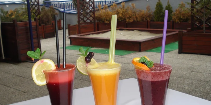 100 % FRESH drink alebo mliečny SMOOTHIE