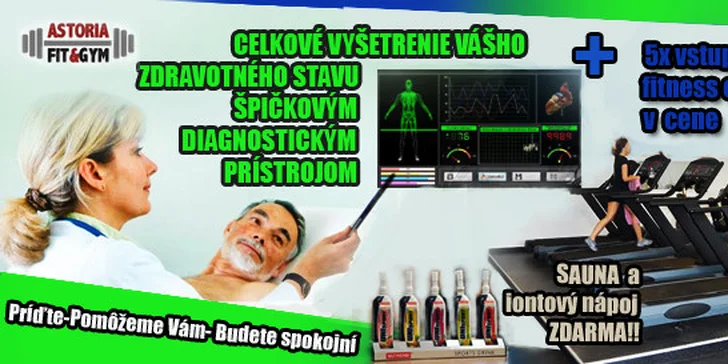 Zistite ako na tom ste so zdravotným stavom a my vám pomôžeme k jeho zmene