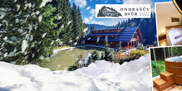 Thermal-wellness pobyt pre 2-4 v Beskydách s možnosťou lyžovačky, deti do 3 rokov grátis