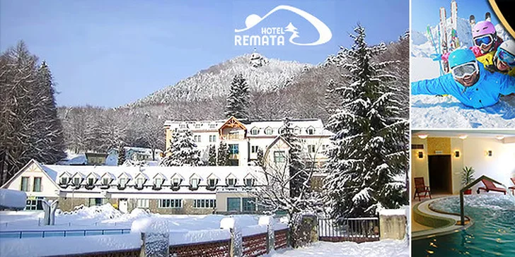 Hotel Remata*** fantastický wellness, ALL INCLUSIVE večera, animačný program počas víkendov + 1 dieťa do 12 rokov zdarma!