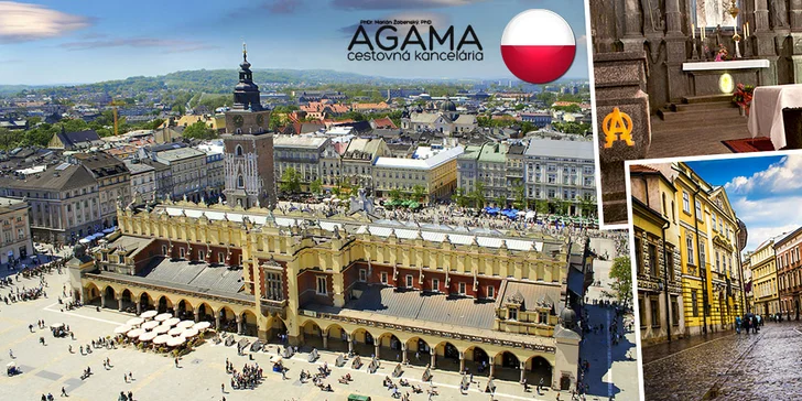 Víkend v Krakowe s návštevou Osvienčimu a Wieliczky. Bez príplatkov za nástupné miesta!