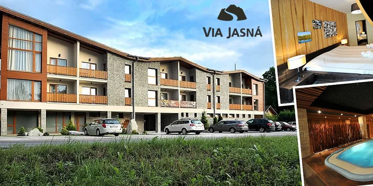 Wellness pobyt vo Via Jasná****. Deti do 12 rokov zadarmo