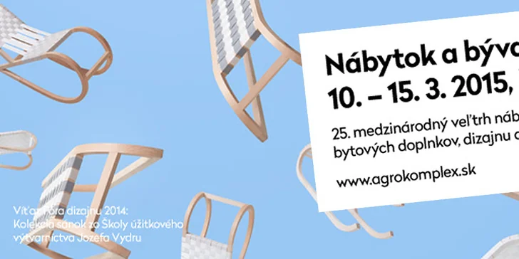 Medzinárodná výstava Nábytok a bývanie 2015, Agrokomplex Nitra